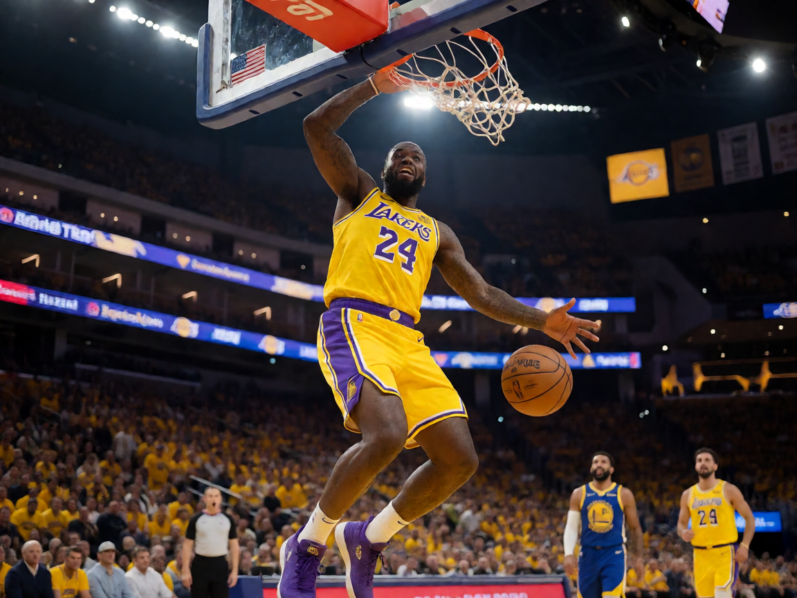 NBA常规赛湖人vs勇士精彩对抗